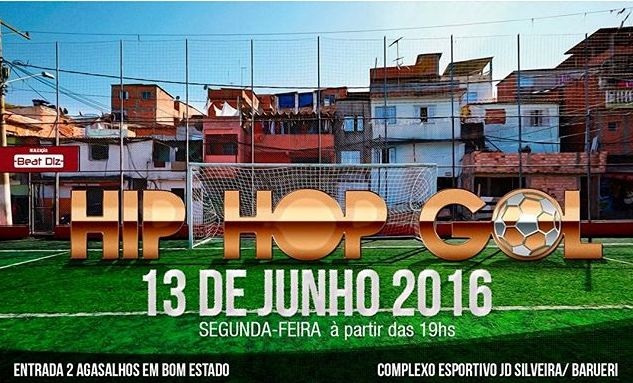 Hip Hop Gol pela Campanha do Agasalho