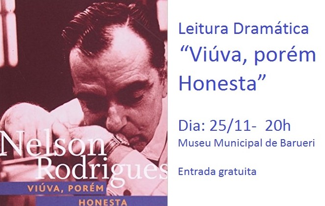 Leitura Dramática de “Viúva, porém honesta” no Museu de Barueri