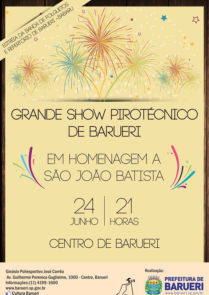 Show Pirotécnico de Barueri