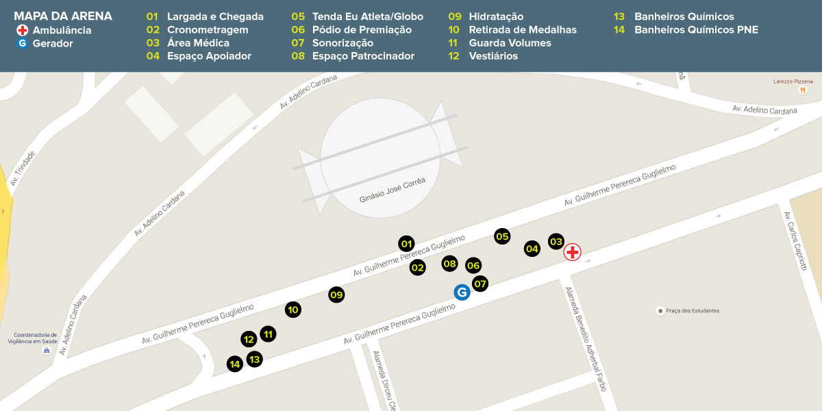 Corrida Eu Atleta 10k e 5k Noturna Barueri
