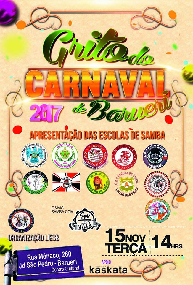 Grito de Carnaval das Escolas de Samba de Barueri