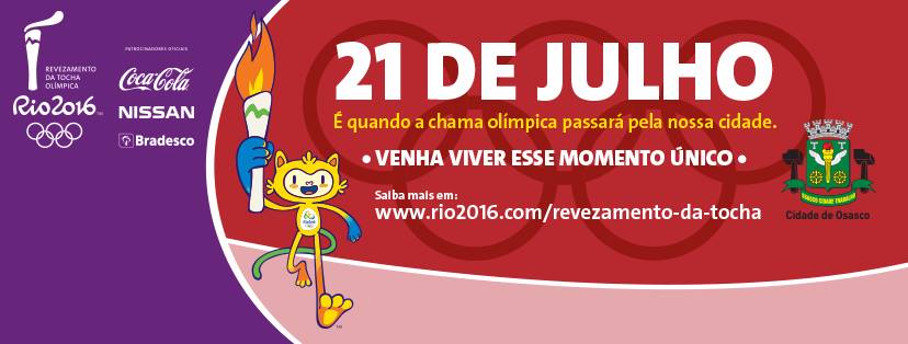 Tocha Olímpica em Osasco