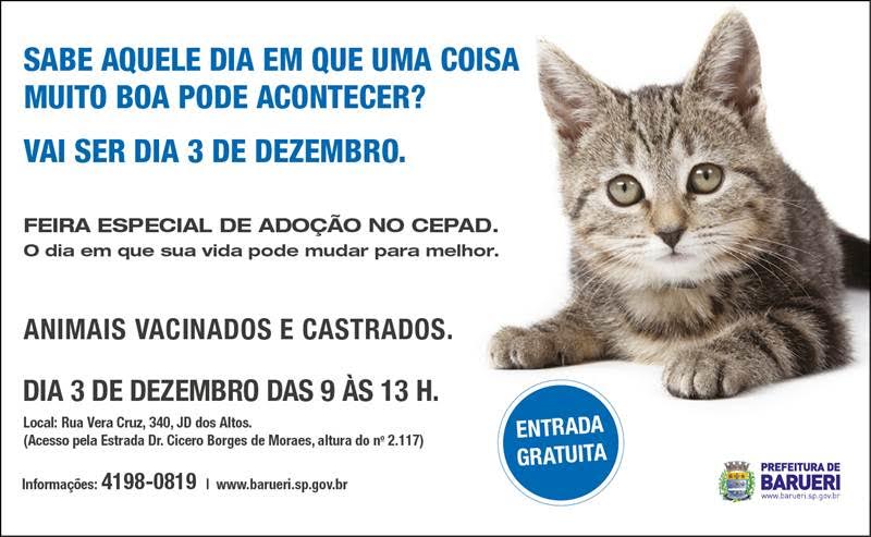 Feira Especial para Adoção – CEPAD