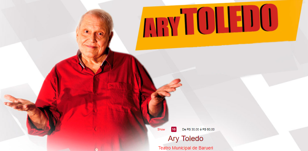 Show com Ary Toledo em Barueri