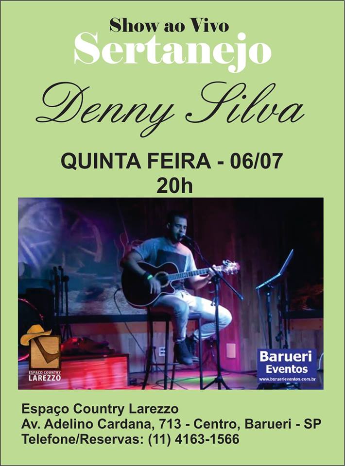 Happy Hour Larezzo com Denny Silva – 06/07