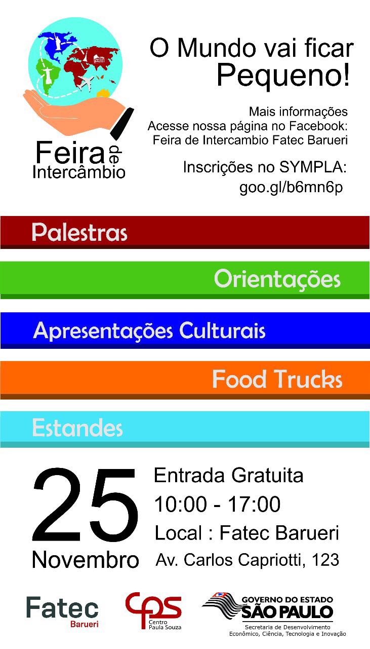 Feira de Intercâmbio Fatec Barueri