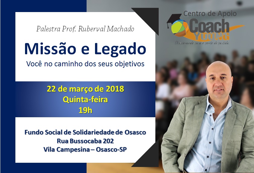Palestra “Missão e Legado”