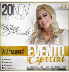 Evento especial com Bispa Virginia Arruda