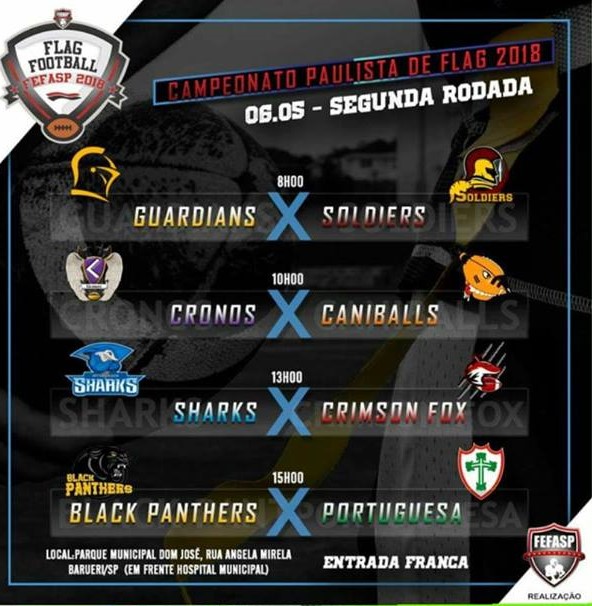 Campeonato Paulista de Flag 2018 – Football