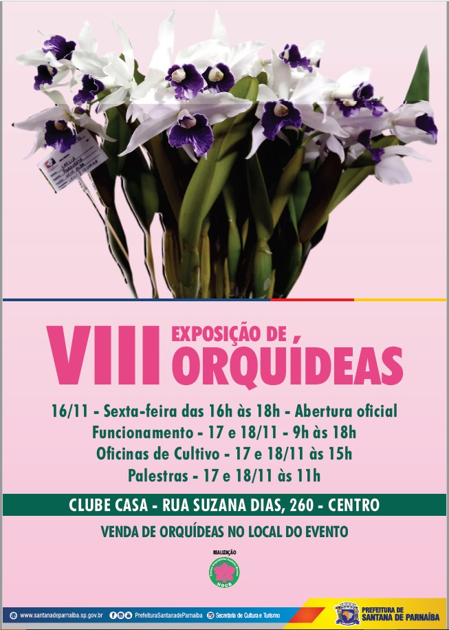 VIII Exposição de Orquídeas em Santana de Parnaíba