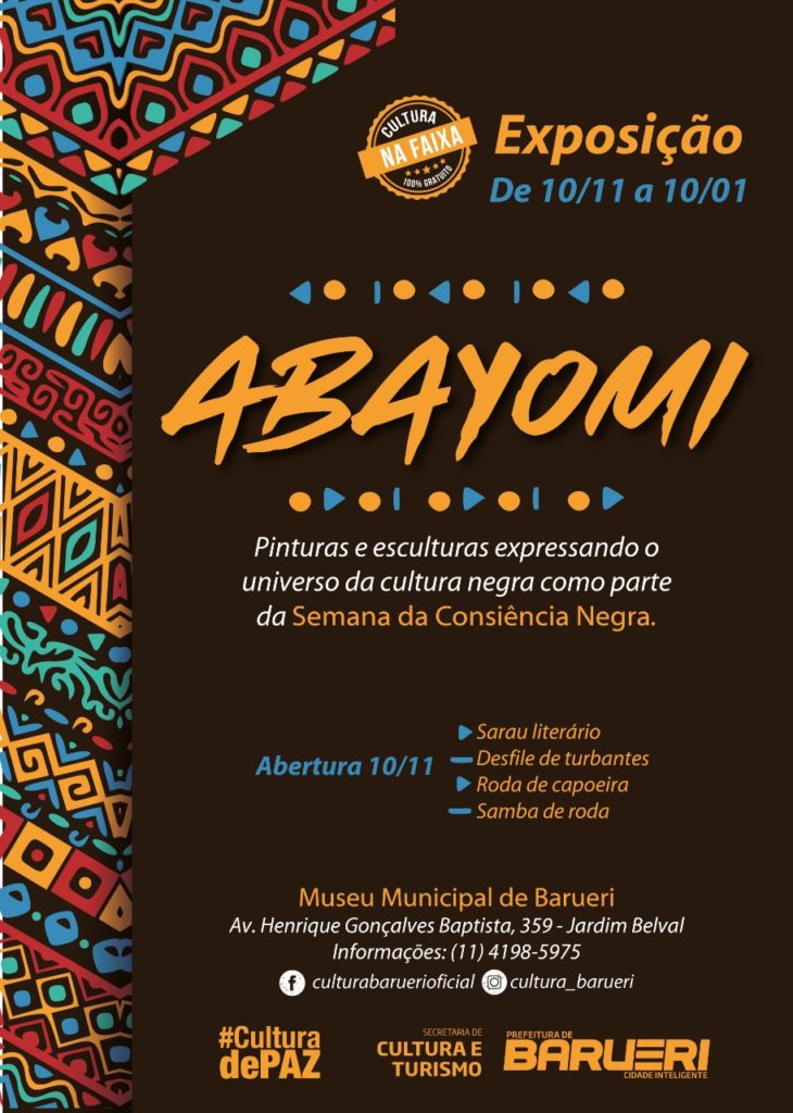 Exposição ABAYOMI – Pinturas e esculturas