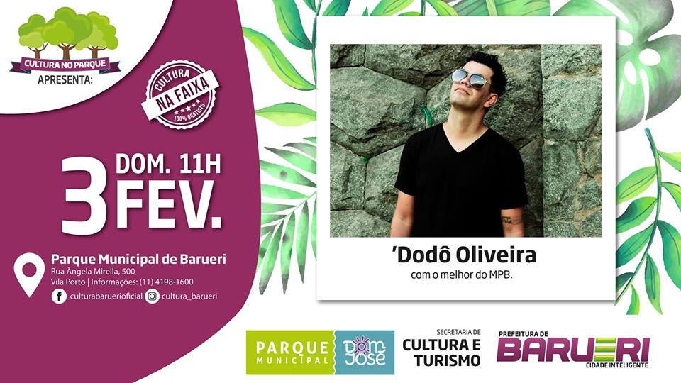 Cultura no Parque com Dodô Oliveira