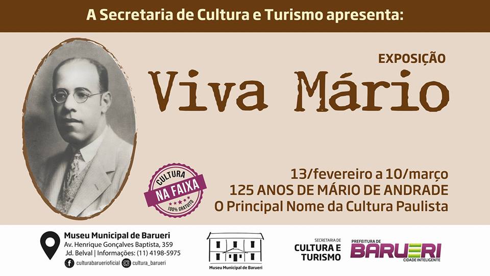 Exposição Viva Mário