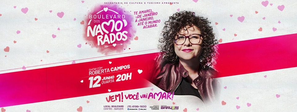 Roberta Campos em Barueri no Boulevar dos Namorados
