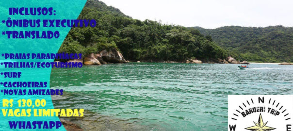 Trip Barueri – Vila de Trindade (Paraty-RJ) – Reservas 1°Lote