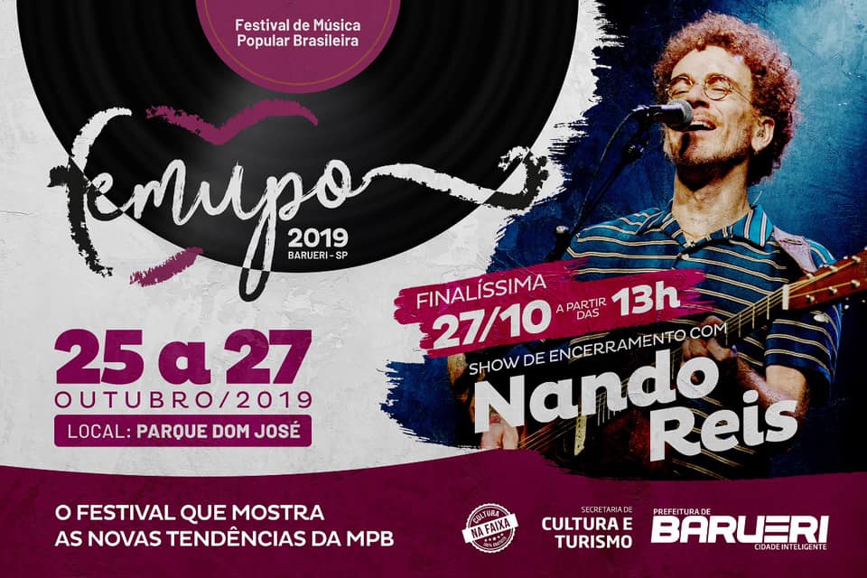 Femupo 2019 – Show com Nando Reis