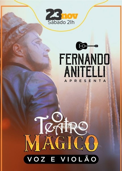 Fernando Anitelli – Voz e violão