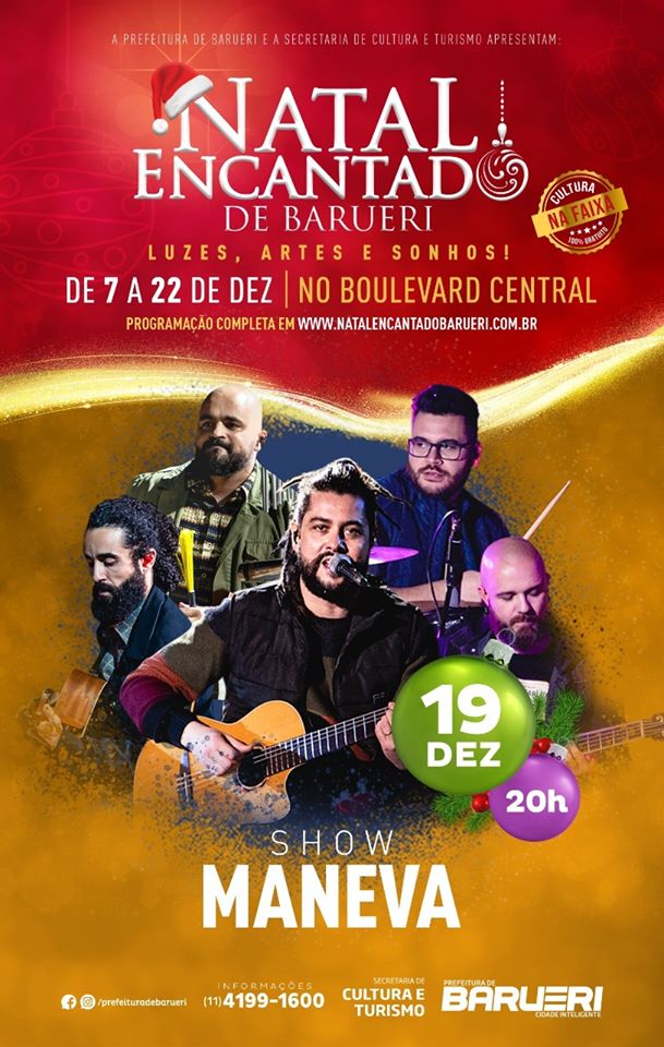 Banda Maneva no Natal encantado de Barueri
