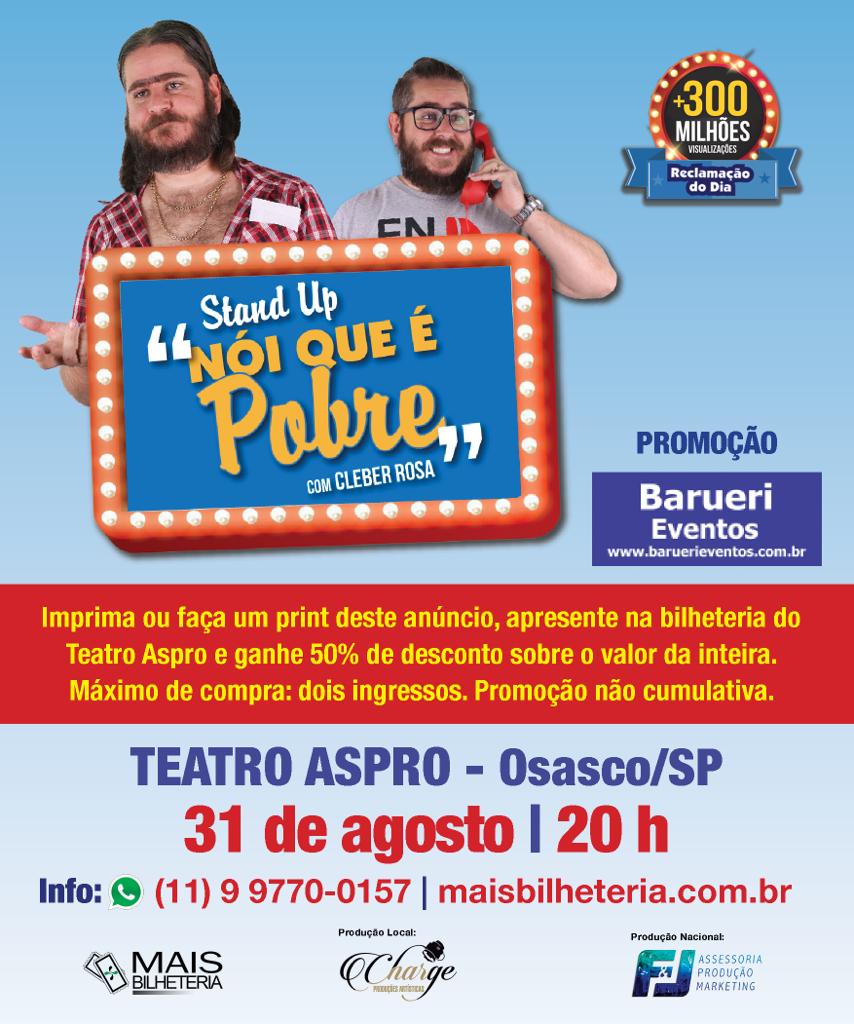 Stand UP “Nói Que é Pobre”