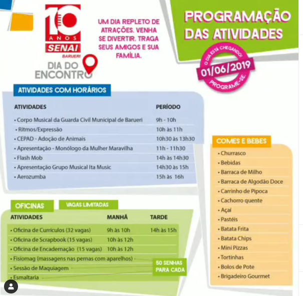 Dia do Encontro – Senai Barueri -10 Anos