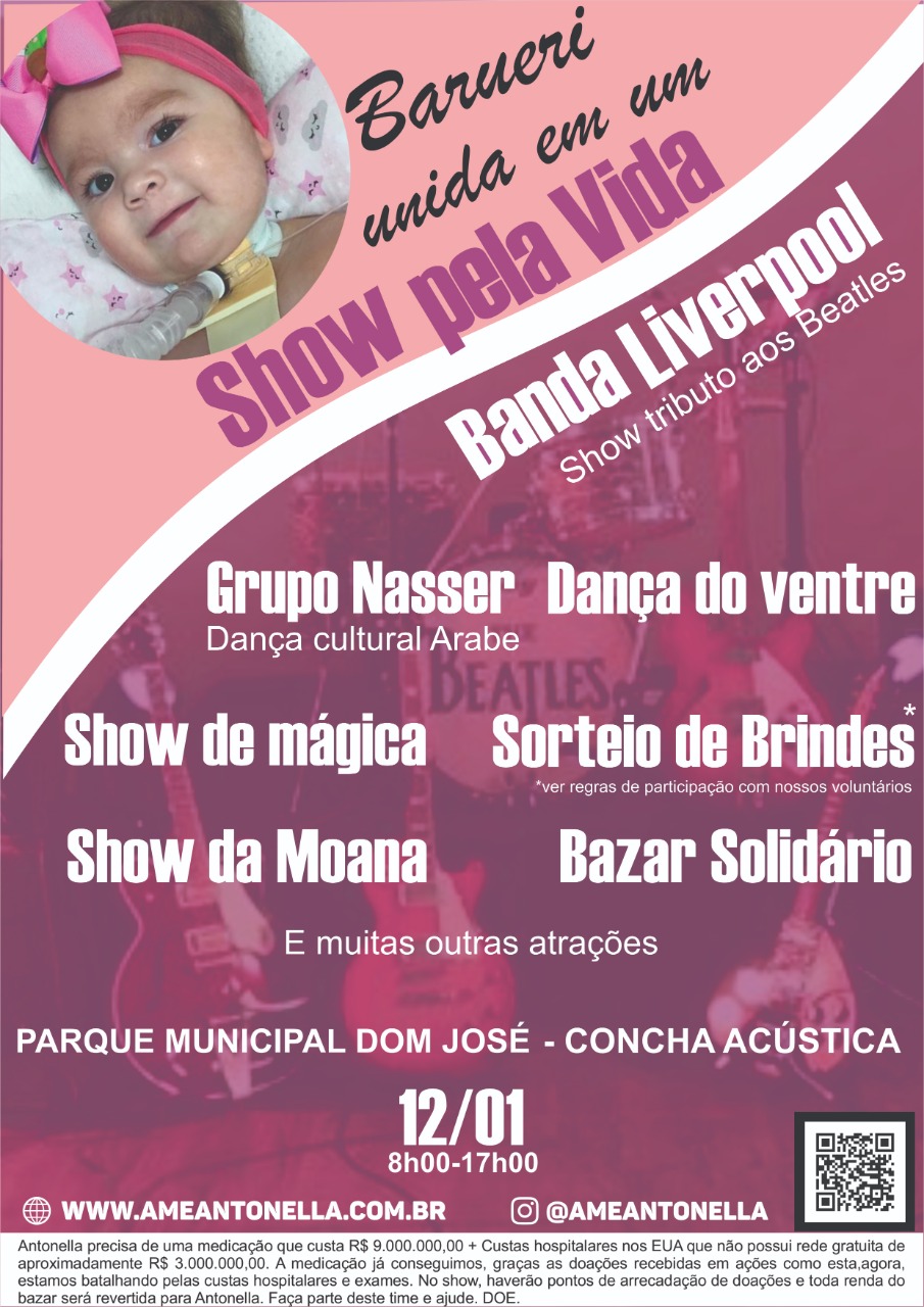 Show pela Vida em Barueri