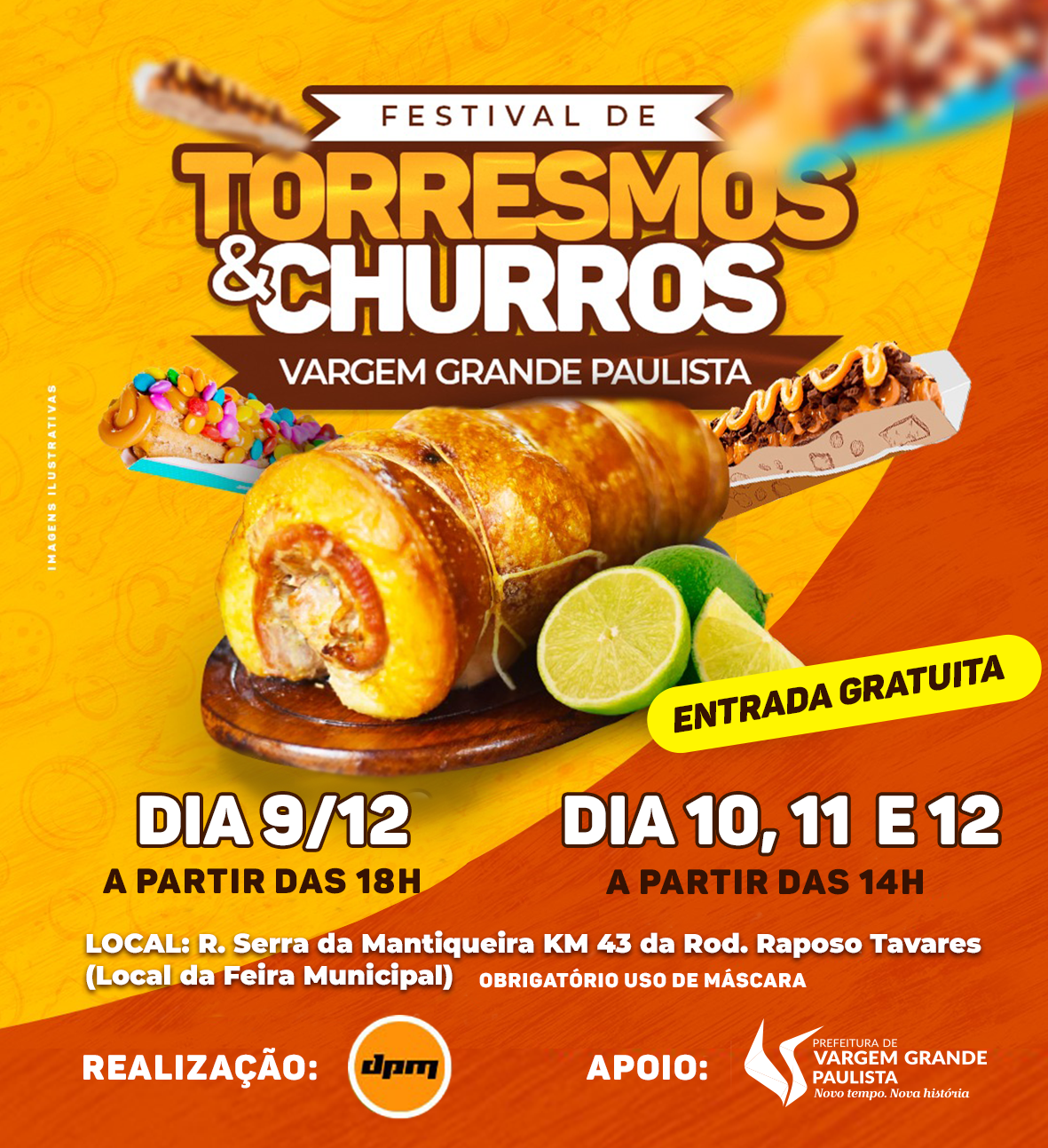 Festival de Torresmo e Churros em Vargem Grande Paulista