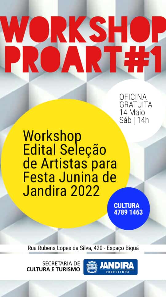Workshop ProArt#1: Produção de Release Artístico