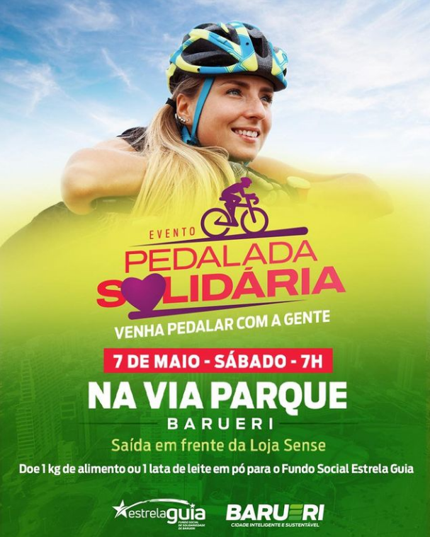 Pedalada Solidária em Barueri