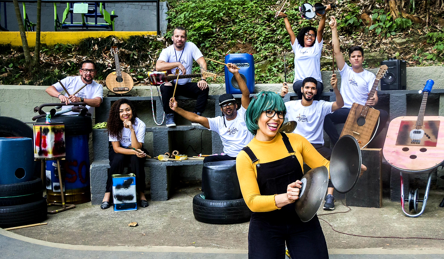 Orquestra de Sucata é atração do Cultura no Parque deste domingo