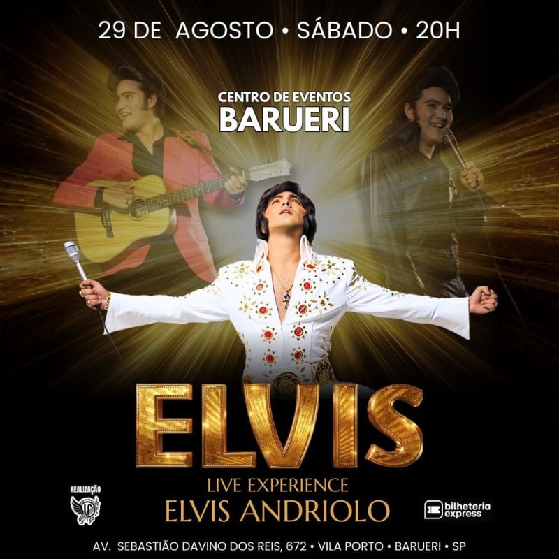 ELVIS – Live Experience com Elvis Andriolo