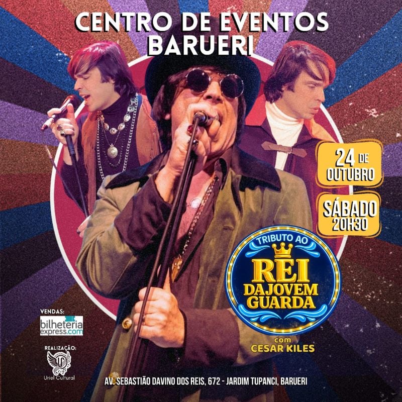 Tributo ao Rei da Jovem Guarda em Barueri
