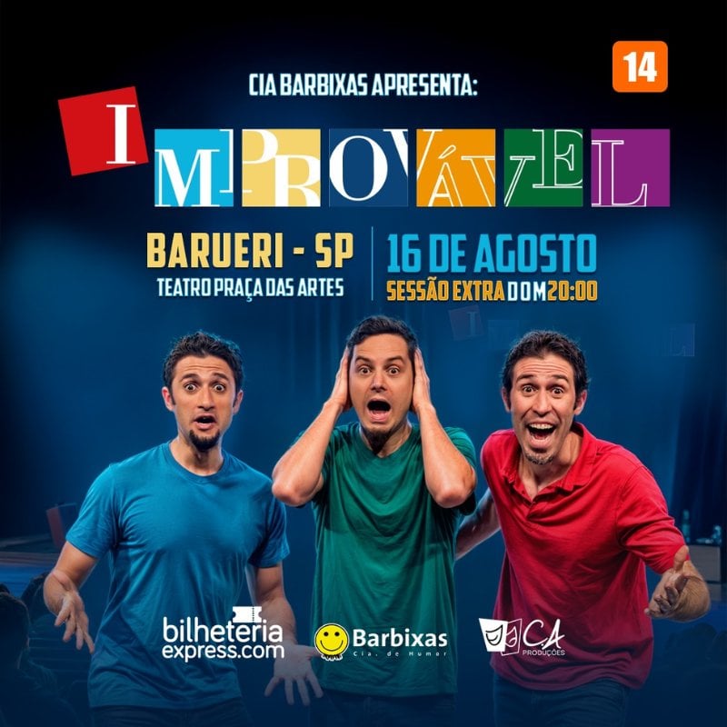 IMPROVÁVEL – Cia Barbixas