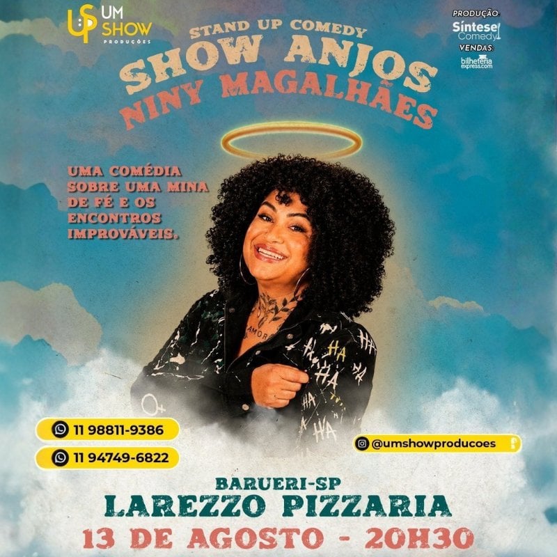 Niny Magalhães – Show Anjos – Standy up Comedy