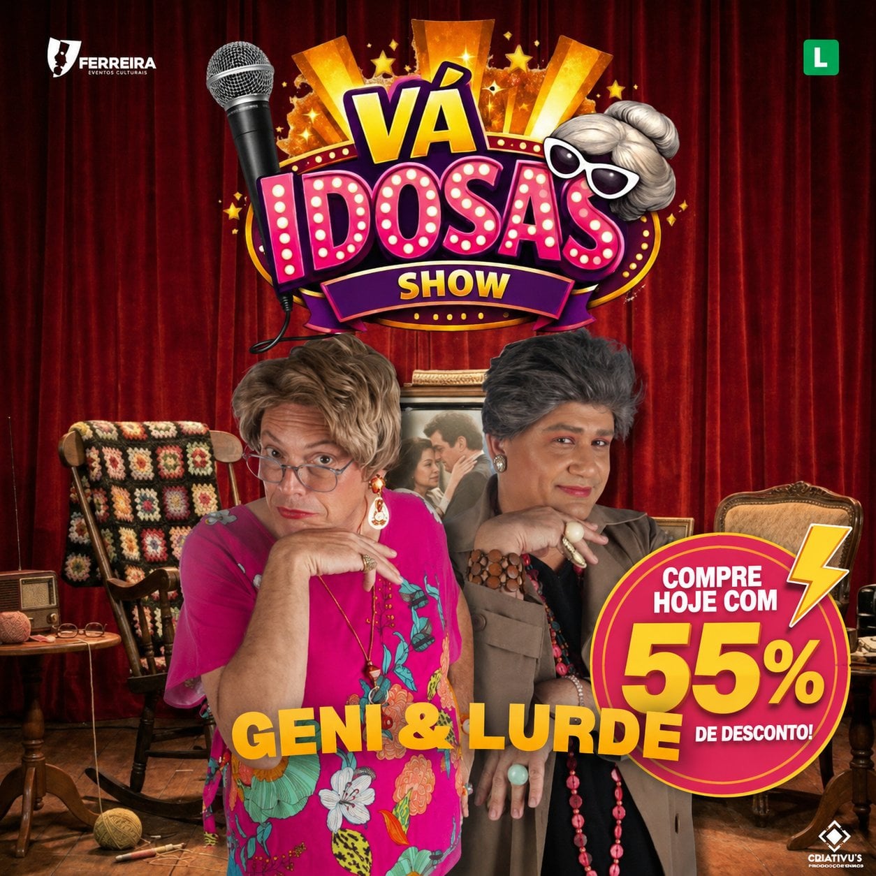 Vá Idosas – Show – Geni & Lurde