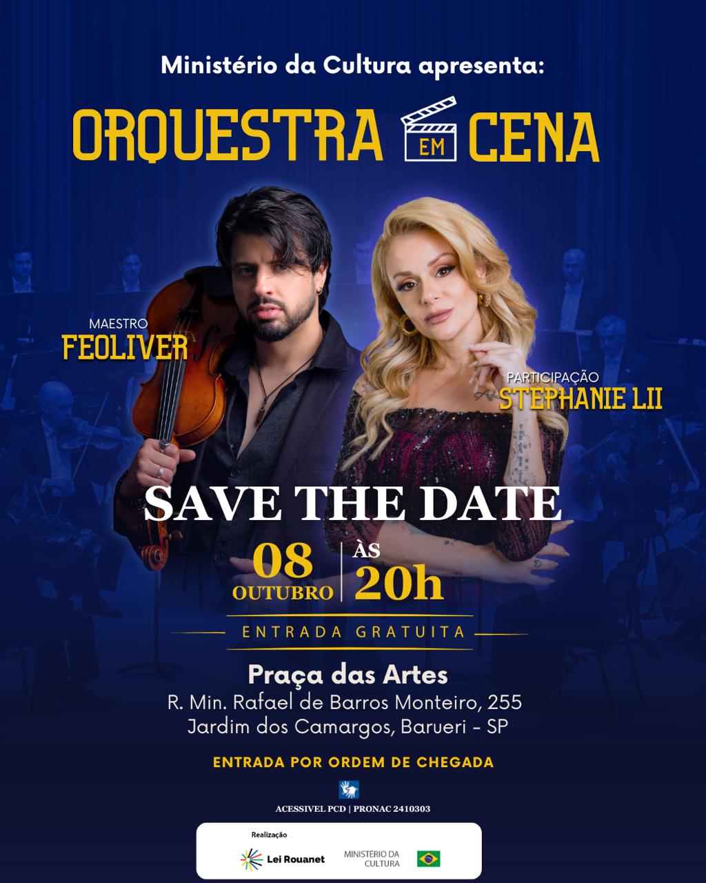 ORQUESTRA EM CENA