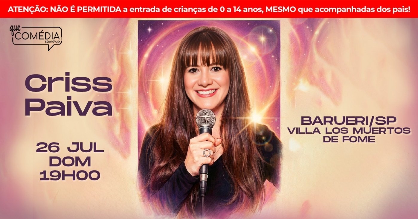 Stand up Comedy com Criss Paiva