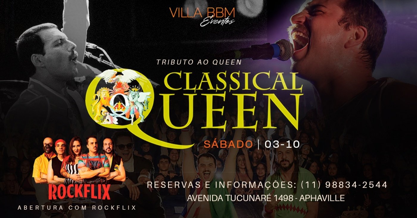 CLASSICAL QUEEN – O COVER OFICIAL DO QUEEN