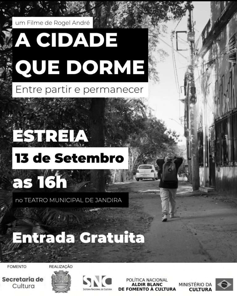 ESTREIA DO DOCUMENTÁRIO “A CIDADE QUE DORME”